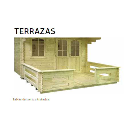 Terraza 44 mm (380 x 120 cm.)